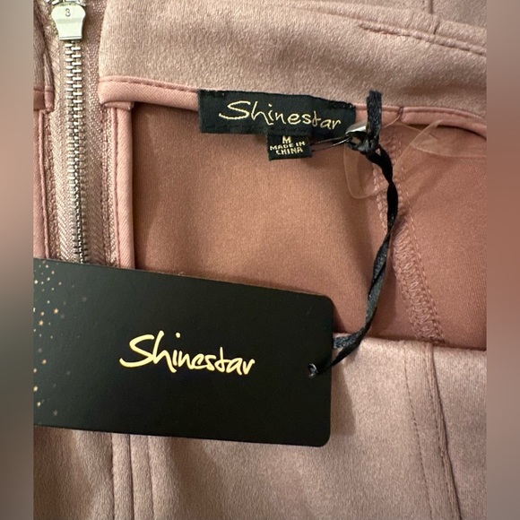 Faux Suede Tan Skirt - Picture 3 of 4